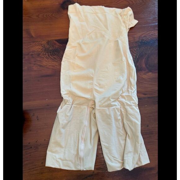 Spanx Womens Higher Power Shorts Beige High Waisted Shaping Short Sz XL 2745 NEW - Picture 4 of 5